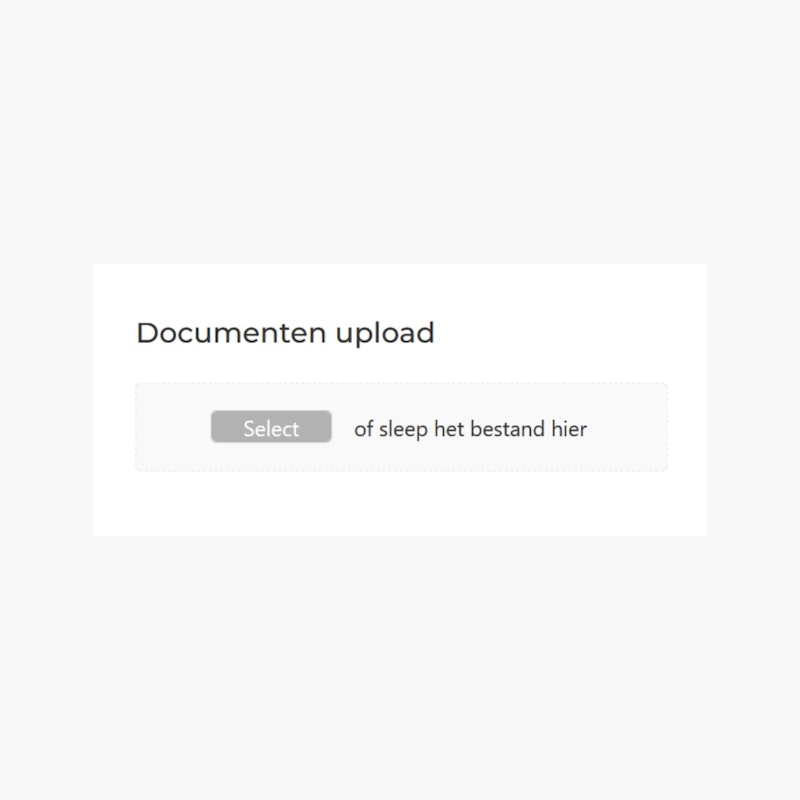 Documenten uploaden
